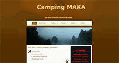 Desktop Screenshot of campingmaka.be
